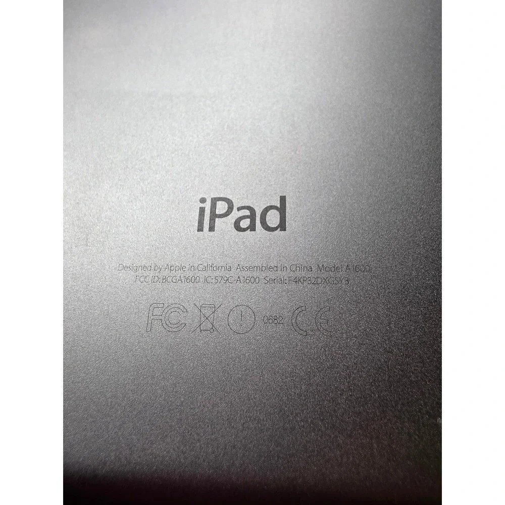 Apple iPad mini‎ 3 Space Gray 16GB Wi-Fi Cellular Model A1600 Tablet